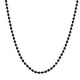 thumbnail image 1 of Hermoso collar de cuentas decorativas combinables para mujer (negro, 2,4 mm), 1 of 5