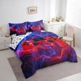thumbnail image 3 of Homewish Video Game 7-Piece Reversible King Comforter Set for Adults, Lightning Design, 3 of 8