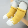 thumbnail image 4 of 3 pares de calcetines de invierno para bebés, calcetines gruesos de algodón con dibujos animados de animales para recién nacidos, calcetines sueltos de tubo largo cálido Zhivalor 2034361-4, 4 of 4