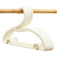 thumbnail image 1 of 10pcs Clothes Hanger Japanese-Style Gooseneck Hanger Seamless Drying Holder, 1 of 6
