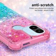 thumbnail image 3 of Funda para Xiaomi Redmi A1/ Redmi A1 Plus Transparente con Brillos Carcasa Protectora Antigolpes con Glitter Brillante, 3 of 5