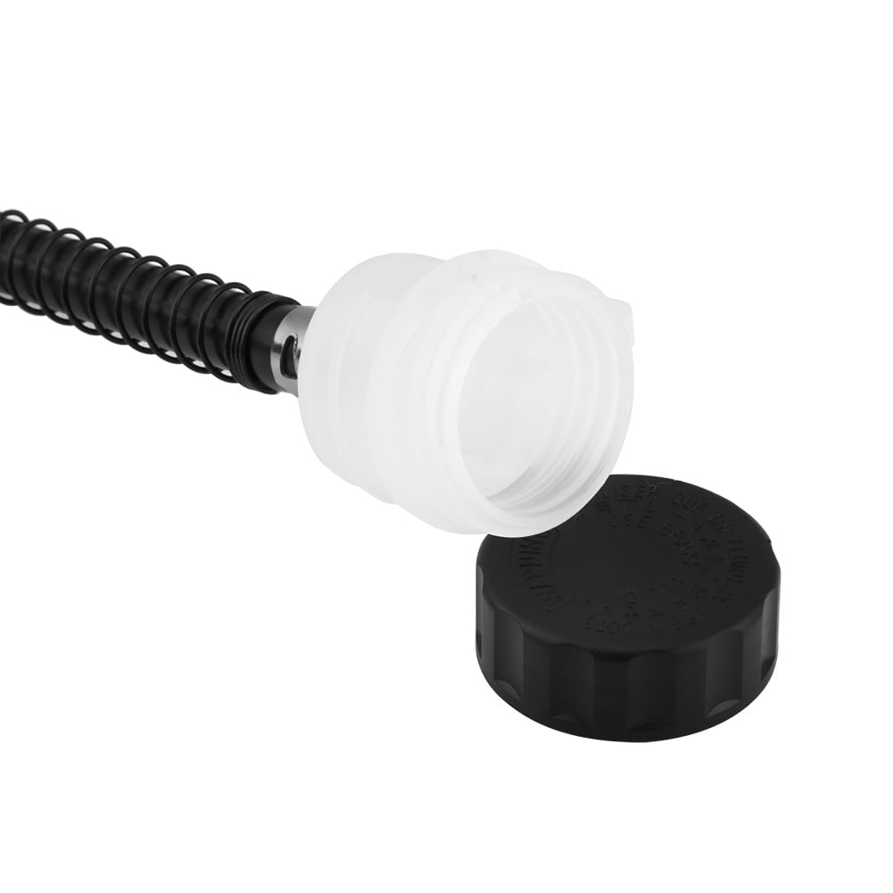 Rear Foot Brake Pump Folding Rear Foot Brake Pump Hydraulic Master Cylinder Pump for Motorbike ATV Dirt Bike White