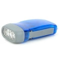 thumbnail image 6 of 3 LEDs Hand Pressing Flashlight Traveling Torch Light Manual Generator Lamp Gift, 6 of 7