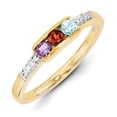 thumbnail image 2 of 14K Family Jewelry Diamond Semi-Set Ring in 14k Yellow Gold - Size 7, 2 of 3