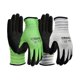 thumbnail image 1 of wonima02 Gardening Gloves for Women & Men, Breathable Garden Gloves Rubber Coated for Garden, Yard, 6 Pairs, White & Green, 1 of 1