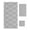 Gray, variant on Orange Stripes Bath Towels for Bathroom Set,Luxury Microfiber Towels Gifts for Women,Quick Dry Beach Kitchen Hand Hair Face Towel and Dish Washcloth,Simple Geometric Modern Monochrome Towels+Set