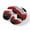 Red, variant on Neck Pillow Ergonomic Memory Foam U Shaped Pillows,Burgundy Red Gradient Ripple Soft Portable Neck Head Support Cushion Pillow for Travel Airplane Car Office Use,Abstract Geometric