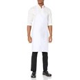 thumbnail image 2 of Uncommon Threads 3004-2500 Tablier à Bavette 3 Poches en Blanc, 2 of 4