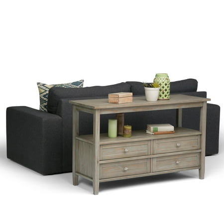 - WyndenHall Norfolk Solid Wood Console Sofa Table