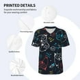 thumbnail image 4 of Balery Joystick Gamepad Baseball Jersey for Men Casual Button Down Shirts Short Sleeve Active Team Sports Uniform-3X-Large, 4 of 9