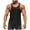 Black, variant on lmcalzta Mens Tank Tops Linen Button Down Sleeveless Casual Tshirts Tank Summer Beach Tees