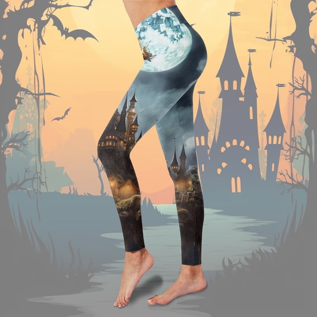 MKLEKYY Leggings deportivos push up para mujer, de cintura alta, estampados, para yoga, correr, fitness diario