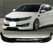 Ikon Motorsports Front Bumper Lip Compatible with 10-13 Kia Optima K5 DS Style Front Lower Spoiler Body Kits Polyurethane PU