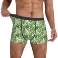 thumbnail image 3 of Men's Boxer Briefs, Bell Pepper funny green Soft Comfy Mens Underwear Boxer Briefs Breathable With Widen Waist, 3 of 7
