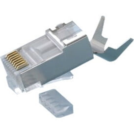 Platinum Tools 106192C RJ45 Cat6A 10 Gig Shielded Connector with Liner