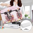 thumbnail image 6 of HELLHERO Cow Flower Sewing Machine Protector Cover with Top Handle and Side Essentials Pockets Protective Cover Easy Clean Soft, 6 of 8