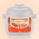 thumbnail image 2 of 1L 200W Electric Cooking Pot with Ceramic Coating, Multi-Purpose Electric Cooker for Porridge, Rice, Soup, EU Plug, 2 of 4