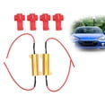 thumbnail image 3 of Decodífico liderado de 50W, Carga de 6ohm Específico ESTÁNDAR DE 6 OHMIOS RESPENCIA DE CARGA DE LAMPARA 2 PCS Anti-Flicker para la Lámpara de FunccionAmiento de Tiempo, 3 of 7