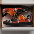 thumbnail image 3 of French Bulldog Happy Halloween Running Shoes Sneakers Mesh Black Size 8, 3 of 5