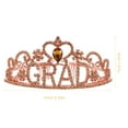 thumbnail image 4 of SHISUYAN 1 Set of Graduation Sash Grad Hair Crown Graduates Party Rhinestone Grad Crown Sash Supplies, 4 of 8