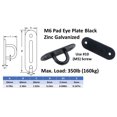 thumbnail image 3 of Placas Para Ojo De Almohadilla De Gancho De Techo De Alta Resistencia Branded Boards (Paquete de 8), 3 of 9