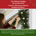 thumbnail image 2 of Mainstays Easy Up Adjustable Tension Shower Curtain Rod, No Tools Needed, 2 of 6