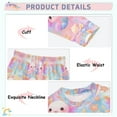 thumbnail image 4 of joogoo Axolotl in Seashell 2 Piece Long Sleeve Tee and Pants Cotton Pajama Set 8Y, 4 of 7