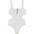 thumbnail image 2 of Tavik Womens Victoria One Piece Tank Swimsuit, White, Medium, 2 of 2