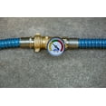 thumbnail image 3 of Camco Brass Water Pressure Regulator with Gauge- Helps Protect RV Plumbing and Hoses from High-Pressure City Water - Easy Read Gauge (40064), 3 of 8