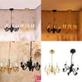 thumbnail image 2 of Yokua Dollhouses Miniature Ceiling Lamp 1/12 Lighting Accessory Scene Display Decors, 2 of 13