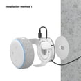 thumbnail image 3 of Sywqhk Soporte de montaje en pared para altavoces domésticos inteligentes Echo Dot de 3.ª generación (blanco), 3 of 9