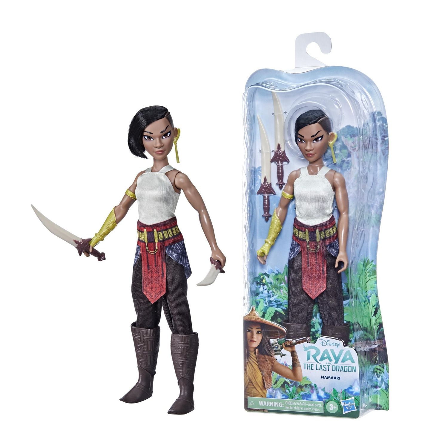 Disney, Raya and the Last Dragon, poupée Namaari avec vêtements et accessoires, jouet pour enfants, à partir de 3 ans