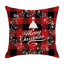 Nkmbld Christmas Throw Pillow Covers, Super Soft and Comfortable Pillows Cover for Living Room Bedroom Sofa Couch Cushion Cover