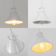 thumbnail image 3 of KAYYELAMP 3 Pcs Adjusted Cable J-Type Track Lamp White Switch Base with Shade Modern Design Pendant Lighting for Kitchen Dining Room(No Bulb, Track), 3 of 7