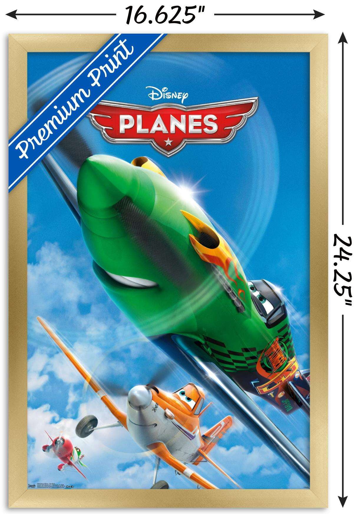 Disney Planes - One Sheet Wall Poster, 14.725" x 22.375", Framed