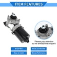 thumbnail image 4 of Reemplazo de motor de limpiaparabris delantero Unique Bargains 1pc para Renault Scenic II 2004-2019 Grand Scenic II 2003-2015 JM0/1 4 pines, 4 of 7