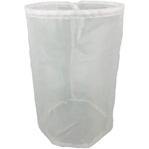 Filter Bag, Wrewing Food Grade 100 Mesh Straining Bag Large Strainer for Hops Grains Home Brewing Fermenting Accessory