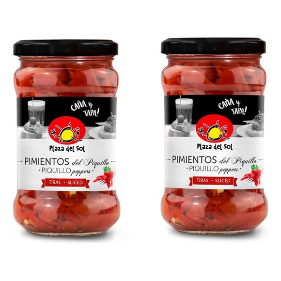 Plaza Del Sol Pimientos Del Piquillo Tiras 290 Gramos 2 Pzs
