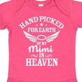 thumbnail image 4 of Inktastic Handpicked for Earth by My Mimi in Heaven with Angel Wings Boys or Girls Baby Bodysuit, 4 of 5