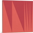thumbnail image 1 of ARTCANVAS Mid-Century Modern Red Wall Canvas Art Print - Size: 36" x 36" (0.75" Deep), 1 of 9