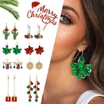 SDOHIG Christmas Earrings, Christmas Gifts for Women, Christmas Earrings for Women, Stud Earrings for Women, Hypoallergenic Earrings, Women Fashion Earrings, Cute Festive Jewelry