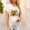 Beige, variant on Women's Tops Under $5 XL Tops Blouses Summer Tunic Tops Short Sleeve Solid Color Loose Round Neck Tees Shirts