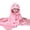 Pink Bunny, variant on QUDDERR Baby Hooded Towel Soft Coral Fleece Bath Towel for Newborn Girls Boys Spring Fall Bath Blanket