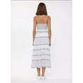 thumbnail image 5 of High-Waist Striped Maxi Skirt with Elastic Waist, 5 of 5