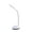 White, variant on LEAQU LED Desk Lamp Battery Operated Table Lamp, Compact Portable lamp for Dorm Study Office Bedroom, Eye-Caring and Energy Saving