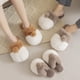 thumbnail image 4 of GOOHOCHY 1 par de hermosas pantuflas cálidas de invierno para interiores para hombre y mujer., 4 of 8