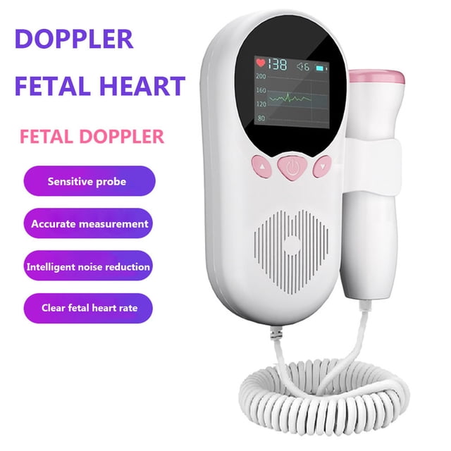 Eléctrico Bebé frecuencia cardíaca mujeres embarazadas detectores de latidos cardíacos fetales (curva de pantalla) Ndcxsfigh Para estrenar
