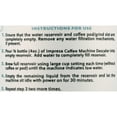 thumbnail image 6 of IMPRESA Descaler (2 Pack, 2 Uses Per Bottle) - Universal Descaling Solution for Keurig, Nespresso, Delonghi and All Single Use Coffee and Espresso Machines, 6 of 8