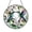 Acrylic 3.5 Inch, variant on Hummingbird Stained Glass Suncatcher, Decorative Light Reflecting Window Hanging Art, Nature Inspired Bird Glass Style Accent for Home Display