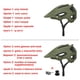 thumbnail image 2 of SUPERIDE-Casco ultraligero para bicicleta de montaña y carretera, moldeado integralmente, DH, para exteriores Fivean Cascos de ciclismo, 2 of 2
